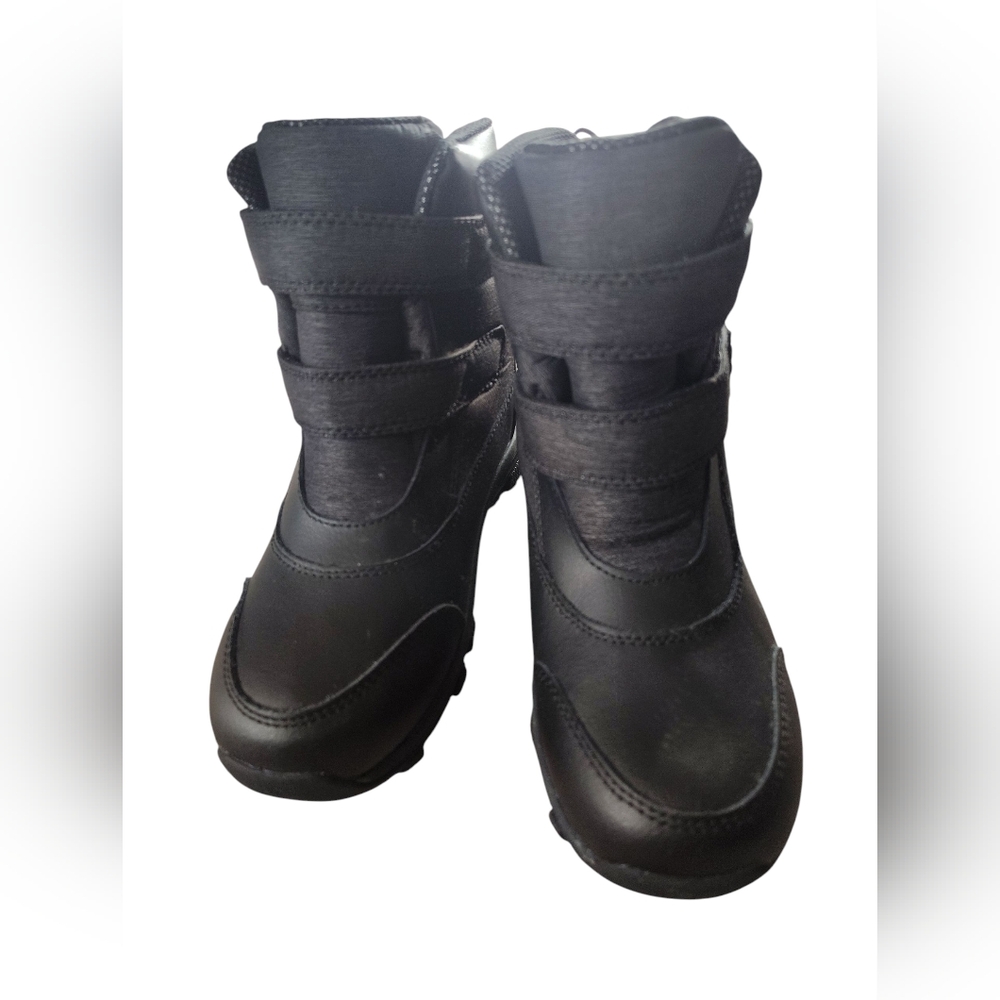 All In Motion Kids Waterproof Black Winter Boots--Size 2 - Picture 6 of 6